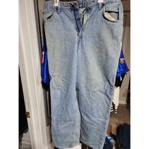 Vintage Brittania Men’s 36X32 Acid Stone Wash Denim Jeans Loose Fit